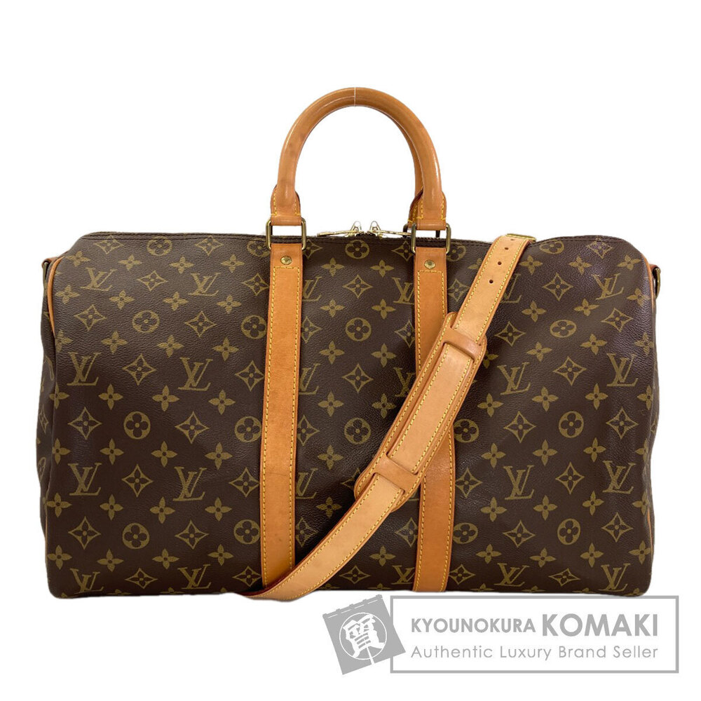 Louis Vuitton Keepall Bandouliere Handbag Monogram Canvas